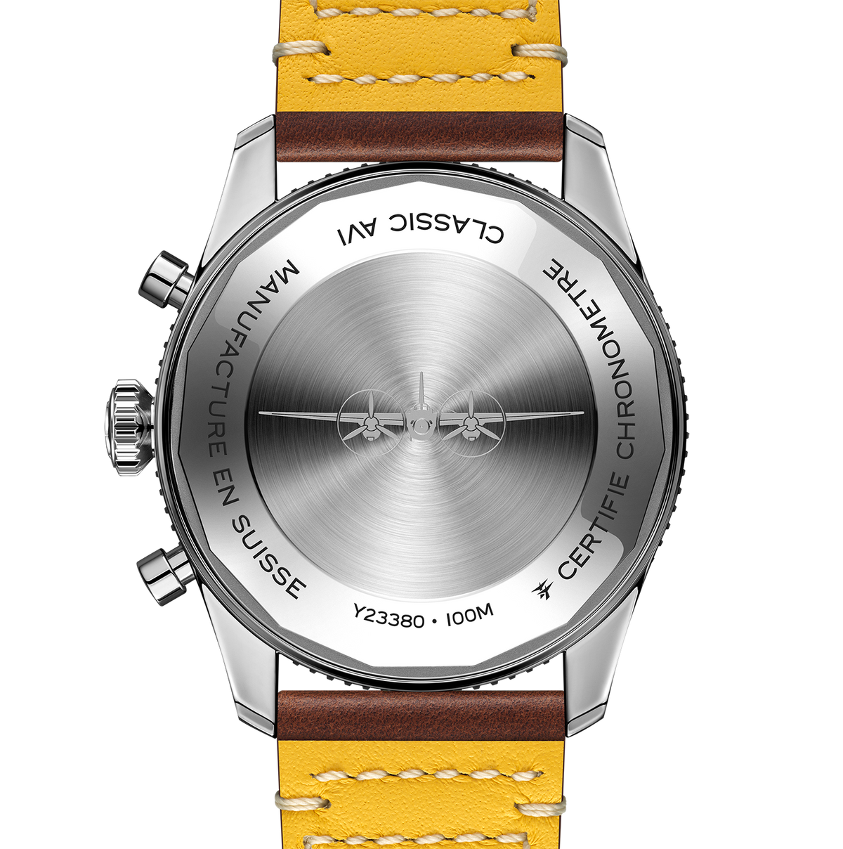 BRT Classic AVI Chronograph 42 Mosquito Watch with Black Dial