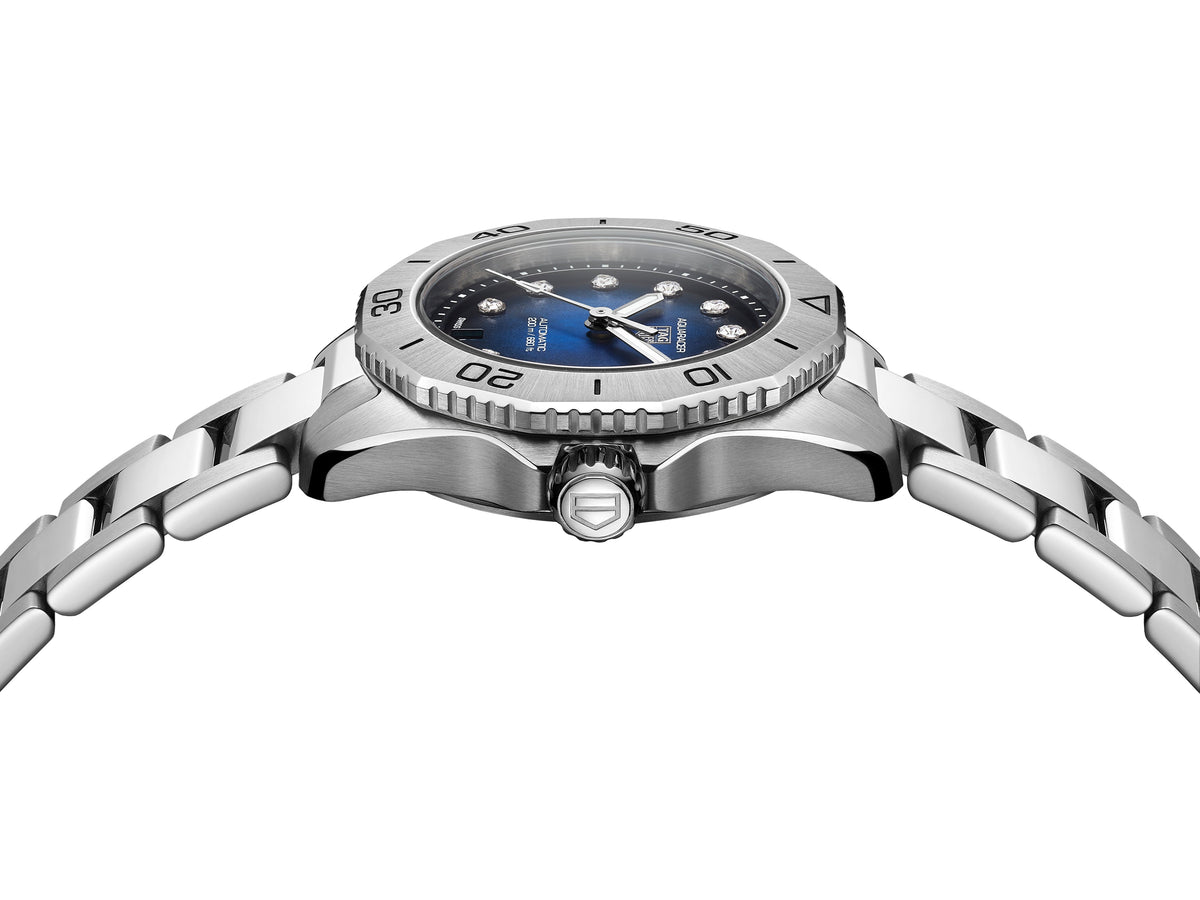 TGHR Aquaracer Professional 200 Date with Blue Dial