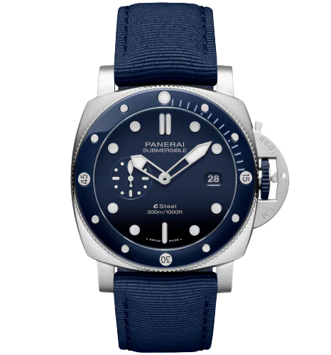 PNRI Submersible QuarantaQuattro Blu Profondo, 44mm