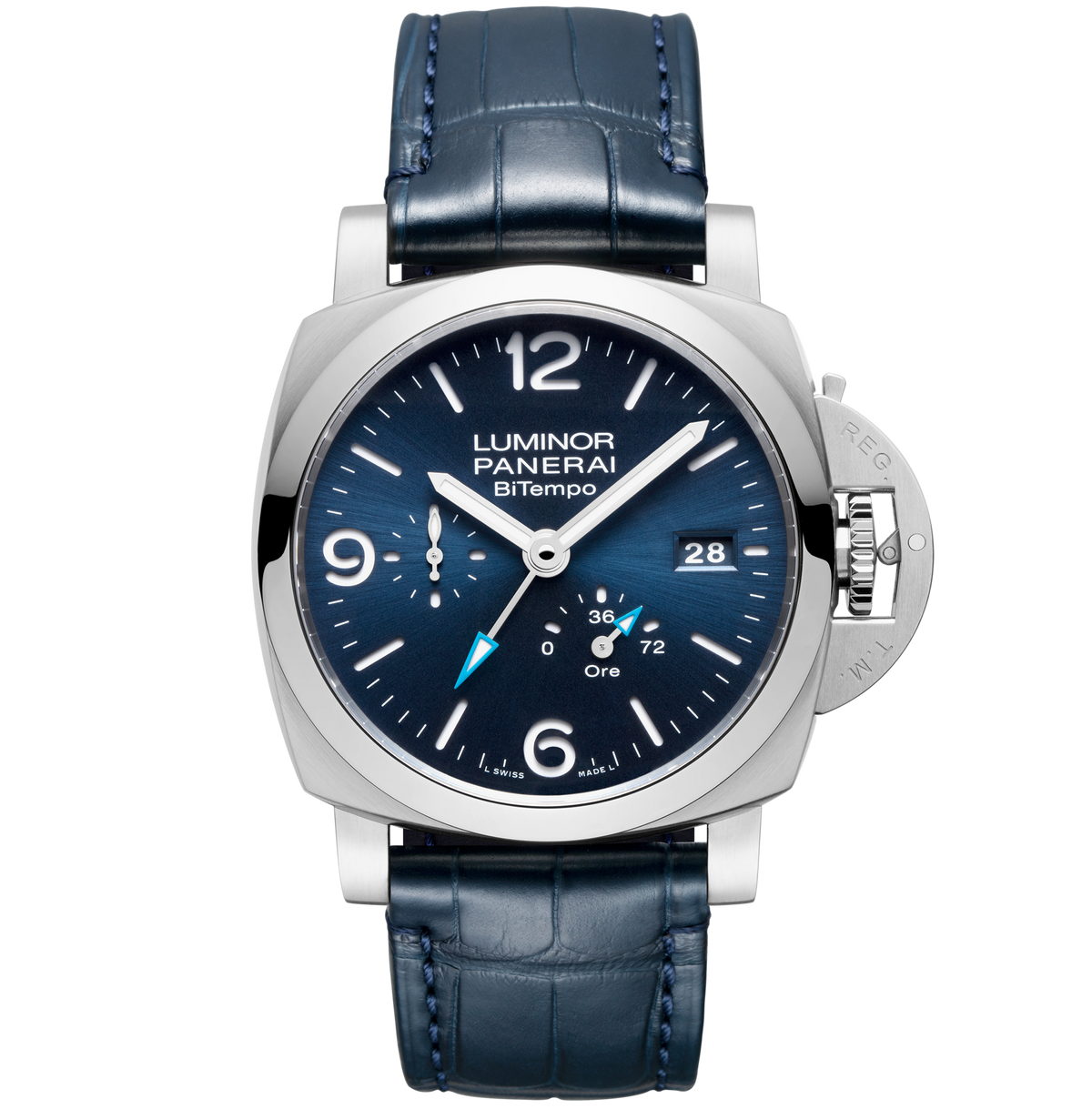 PNRI Luminor BiTempo Power Reserve, 44mm