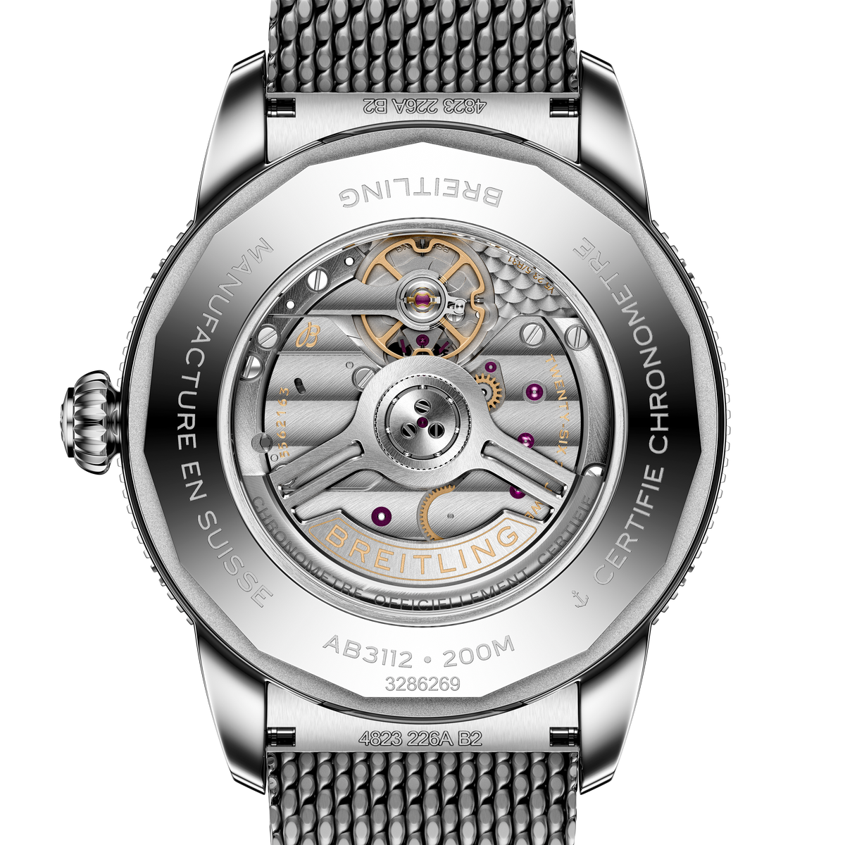BRT Superocean Heritage B31 Automatic 44 Watch with Green Dial