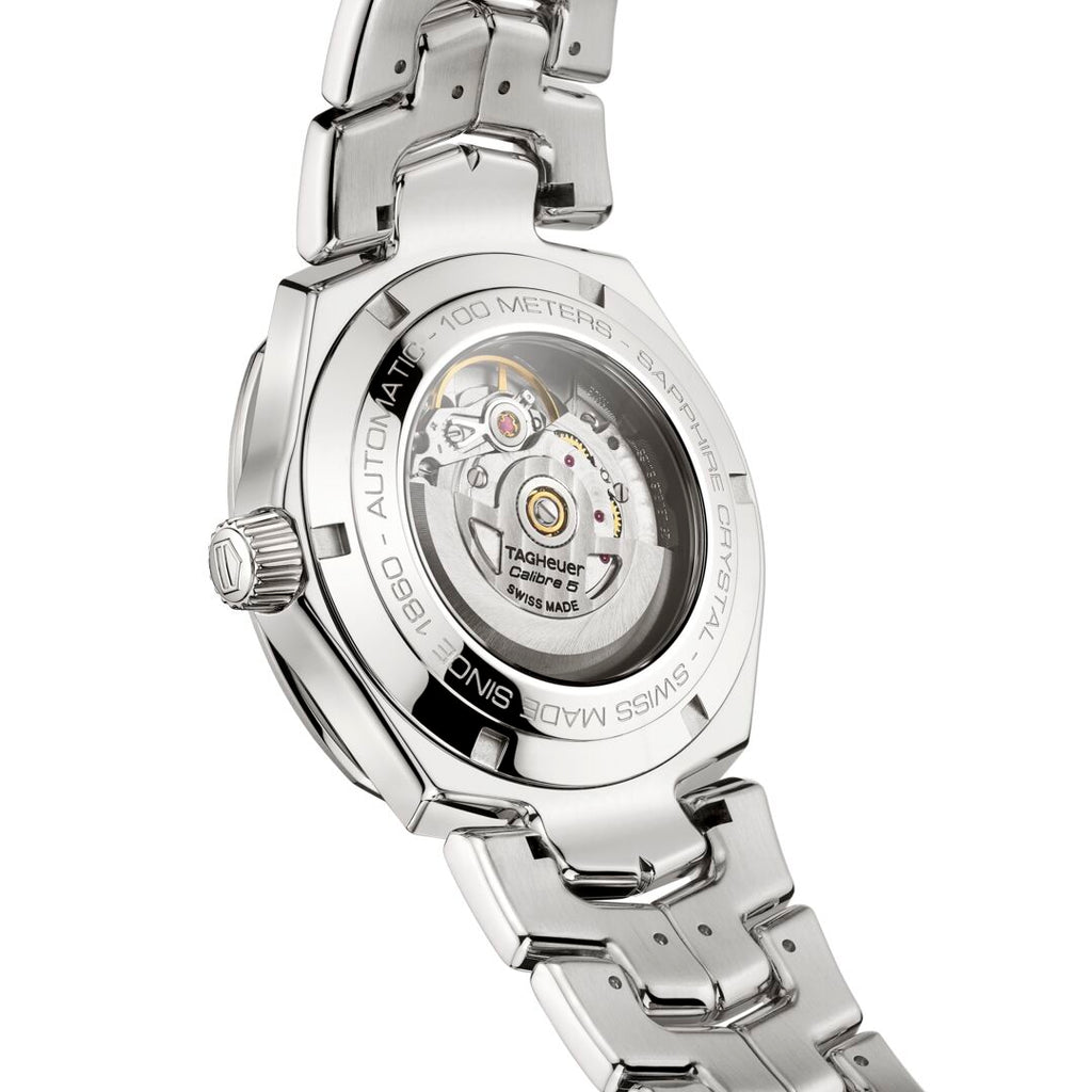 TGHR Link Men's Calibre 5 Date Automatic Blue Sunray Dial Watch