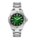 TGHR Aquaracer Professional 200 Watch with a Deep Green Dial